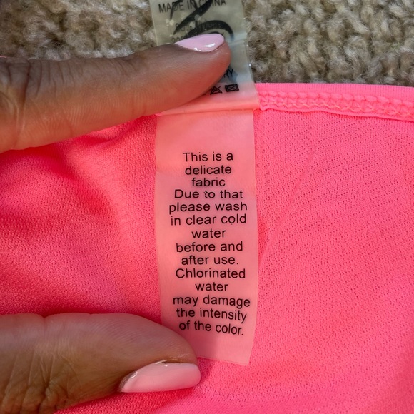 Pink Ruffled Swimsuit Bottom - Picture 6 of 7